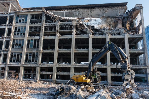 Commercial Building Demolition in Eugene