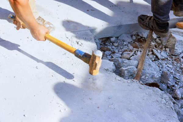Concrete Pavement Demolition in Eugene
