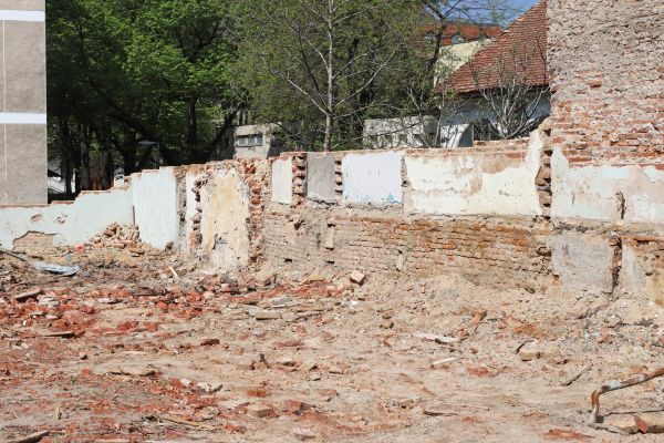 Brick Wall Demolition in Eugene