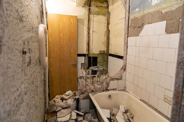 Shower Tile Demolition in Eugene